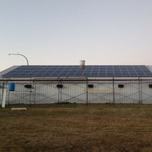Solar Panels on Building